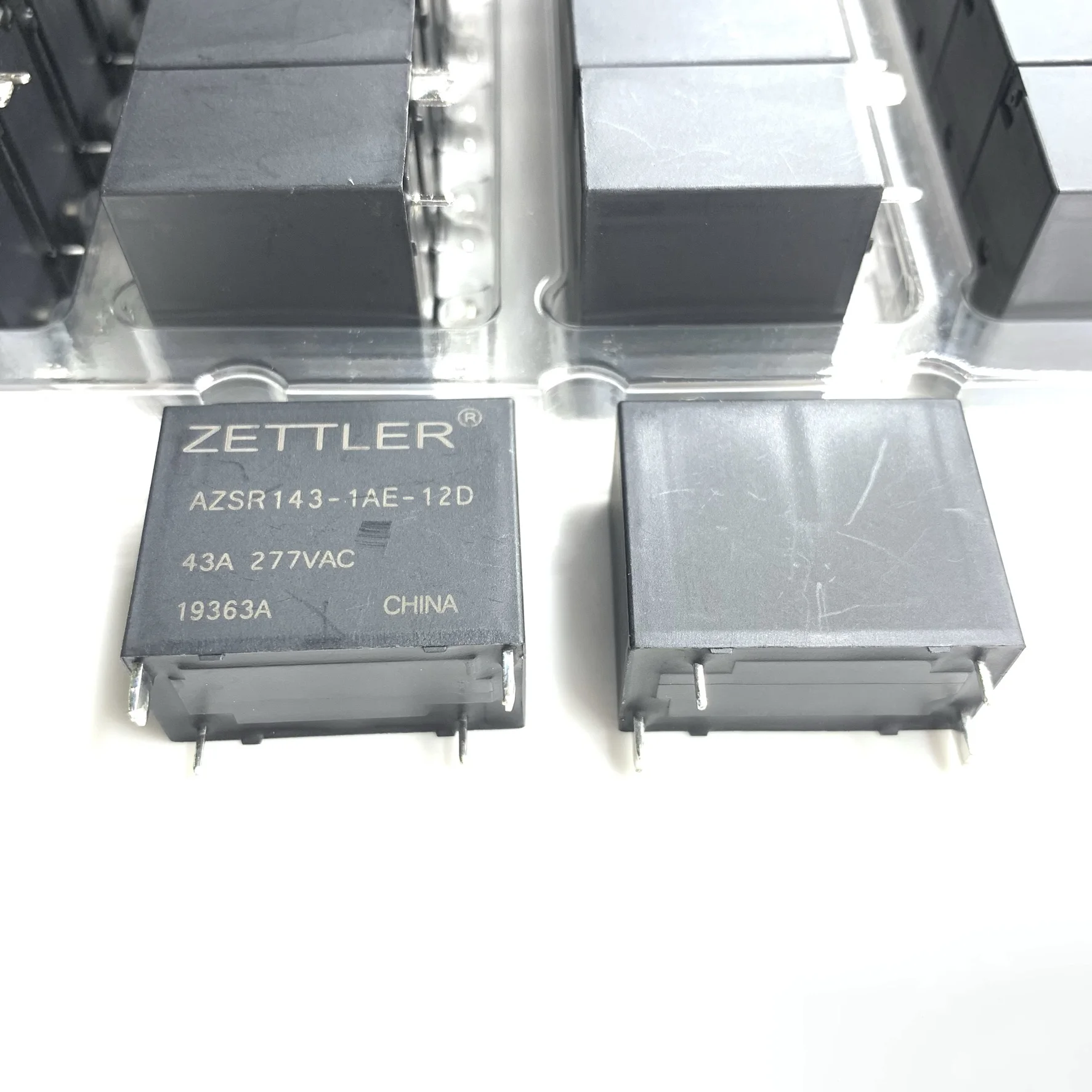 AZSR143-1AE-12D 12V ZETTLER 43A Relay Replaces HF161F-40 12-HSTF HTF