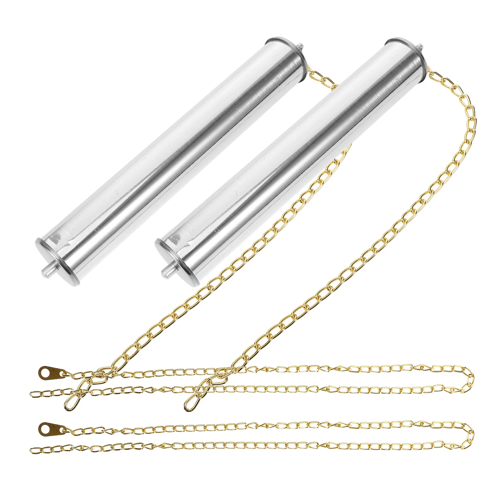 

1 Set Of Iron Floor Weight Decor Heavy Duty For Wall Clock Replacement Chain Weight Part Clock Accessories Supply Home Decor