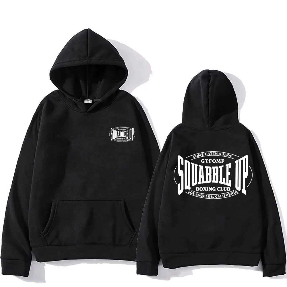 Squabble Up Kendrick Lamar GNX Album Boxing Club Hoodie Men/women Hoodies Harajuku Aesthetic Winter Fleece Pullover Sweatshirt