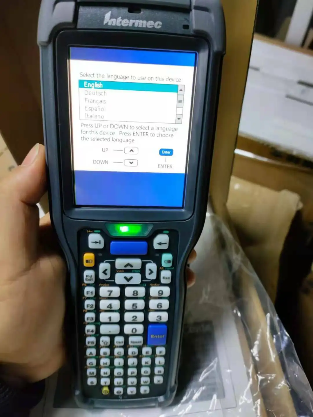 

Intermec CK71 Long Range Handheld PDA Barcode Scanner Mobile Computer Terminal Barcode Reader Data Collection