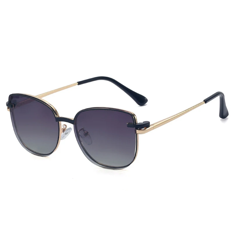53848 Mode Magnetische Clip Polarisierte Sonnenbrille Metall Federscharnier Optische Brillengestell Anti Blau Computerbrille