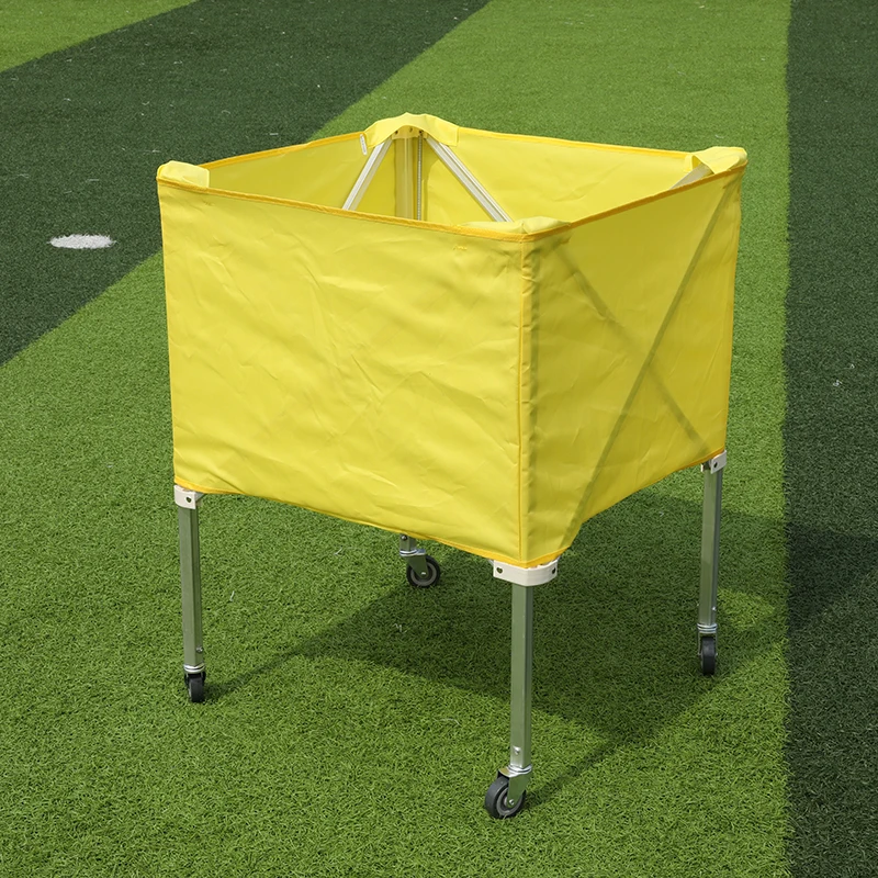 

Portable Sports Ball Cart Wheels Wholesale Training Equipment for Basketball Football Volleyball Tennis Balls Rolling Basket