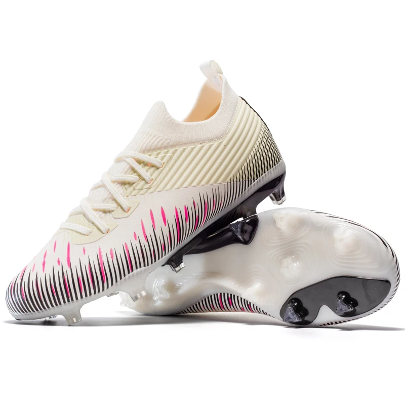 

Original Brand New Luxury Outdoor Soccer Shoe Top Quality Outdoor Long Spike Training Sneakers Professional Football Shoe 36-45