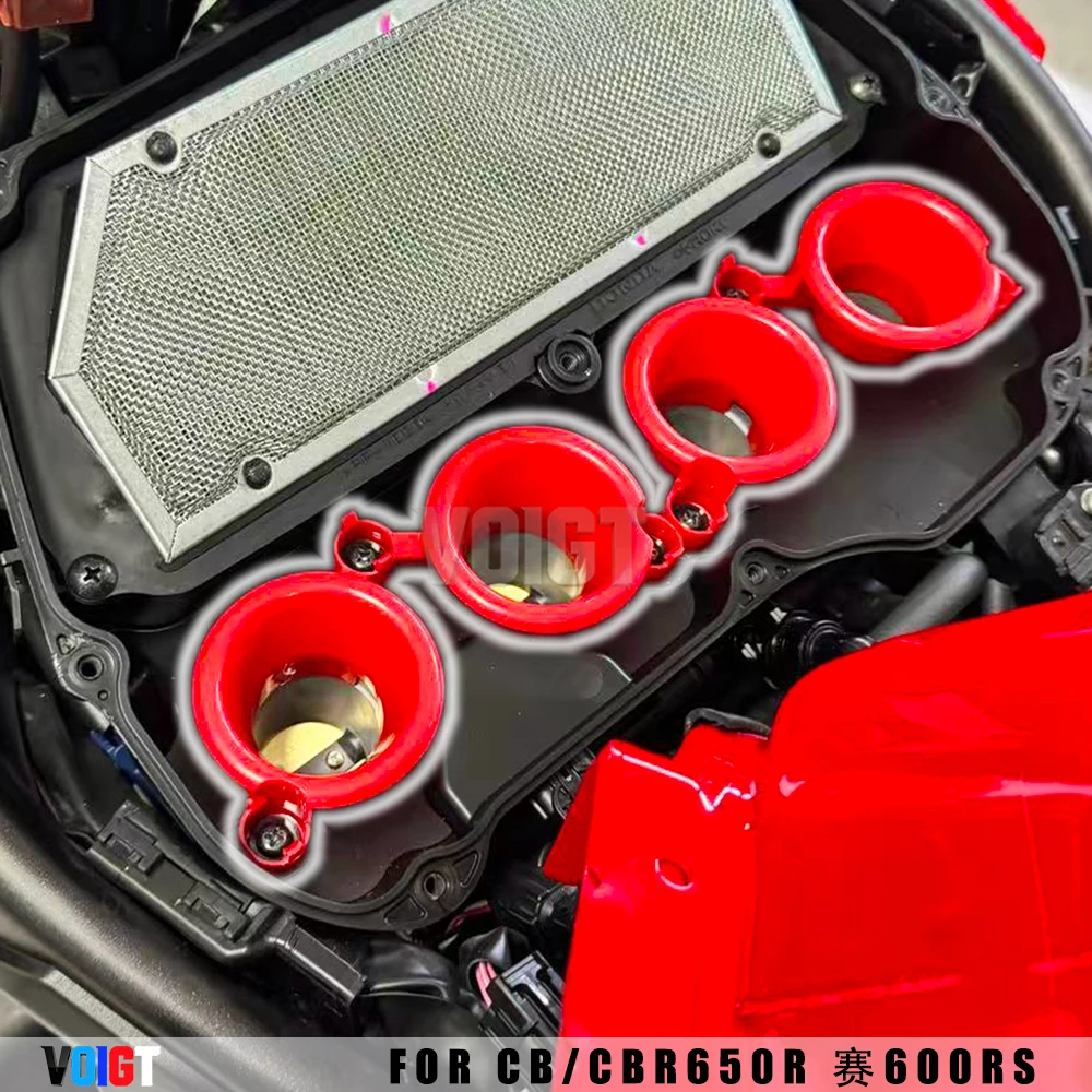 Velocity Stack Air Intake Wind Horn Cup Fit for Ho&n&da CBR650R CBR 650 R CBR 650R E-Clutch 2019-2026 High Flow Air Funnel Wind
