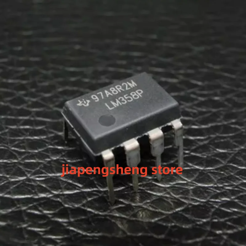 Original and Authentic Dual amp Chip, LM358P, LM358N, Connected to DIP-8, 10Pcs