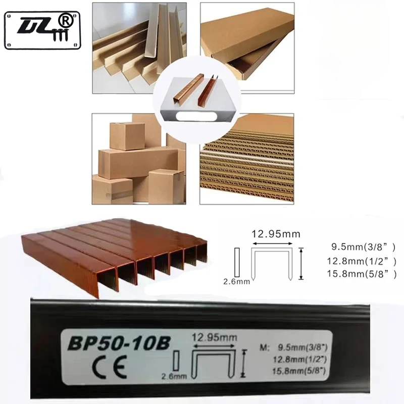 

Carton Closing Staples SP50-10B 2500pcs U-Type Sealing Staple For Carton Box Closing Machine High Hardness Fasteners