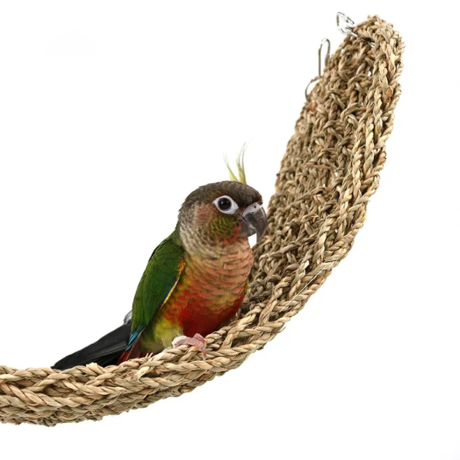 Grass Net Bird Toys Parrot Climb Ladders Chew Bird Toy Swings Toys For Parrots