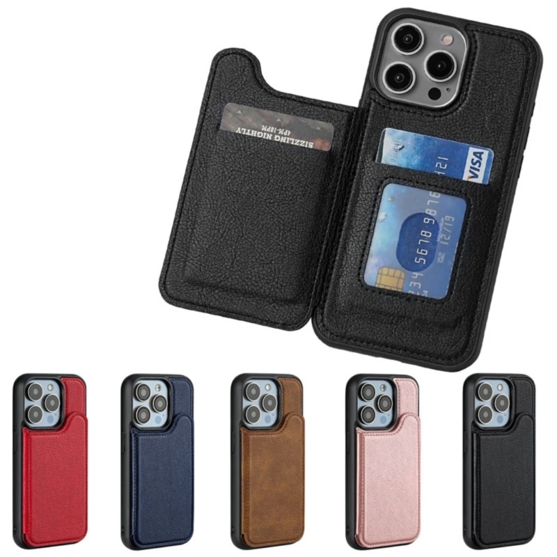 F68B FUNCIONAL CEARTE PU CEARTE MAGNET CASE CASE PROTEÇÃO PARA TELEFONE 16