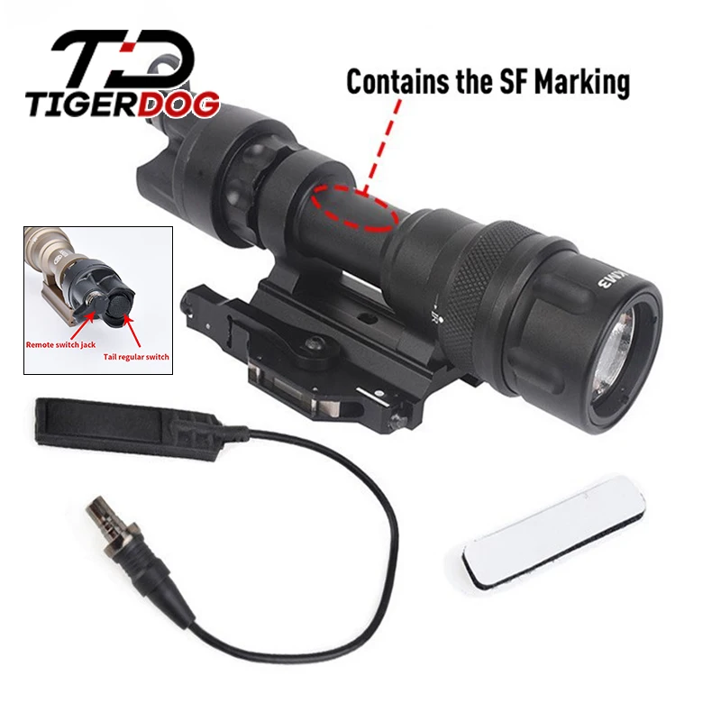 

WADSN Tactical Metal Strobe M952V LED WADSN Flashlight With M93 QD Mount Weapon Light 20mm Picatinny Rail Airsoft Hunting Lamp