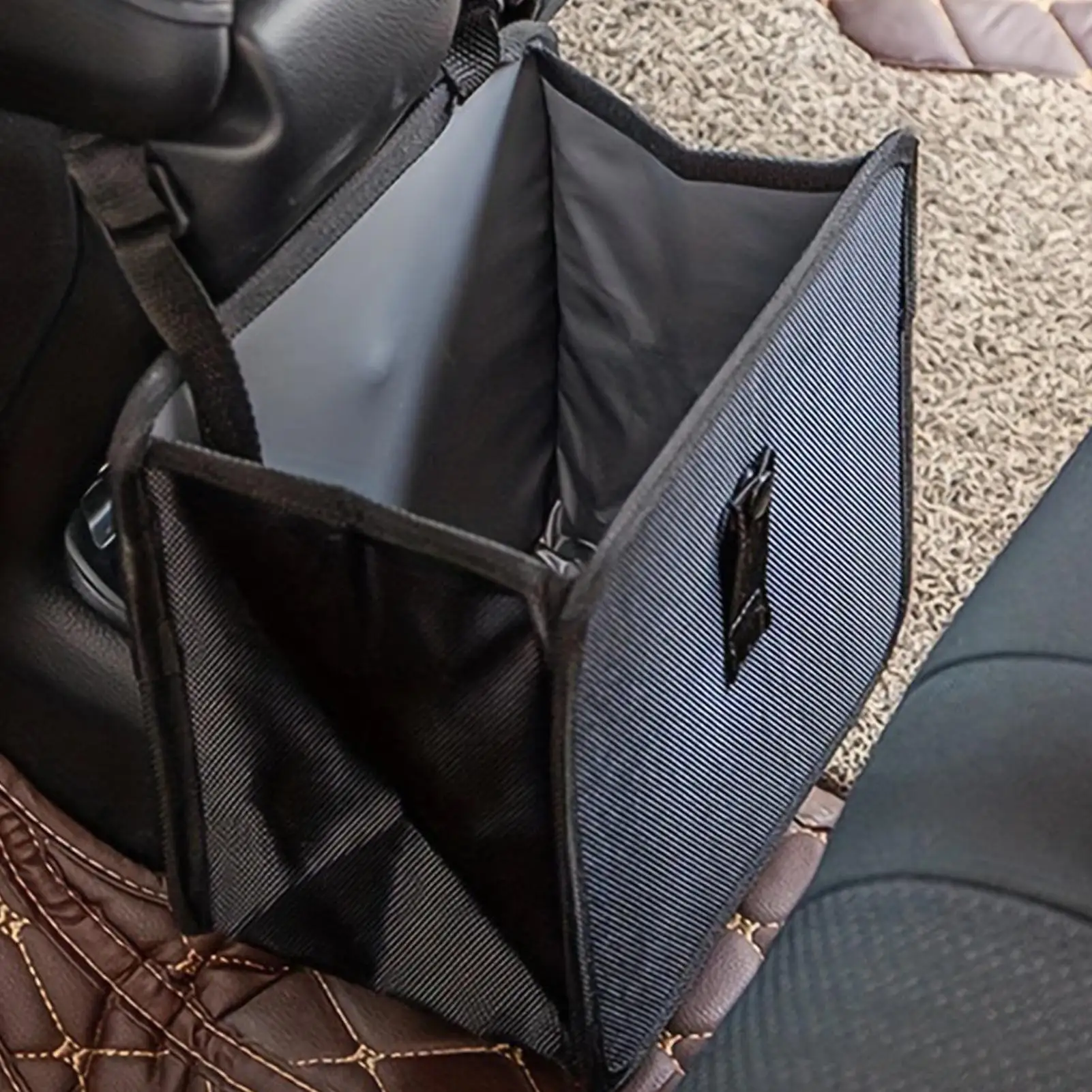 Garbage Can For Car Leakproof Storage Bag Car Garbage Bag Storage Organizer For Truck SUV RV Sedan Automotive Interior Snack Toy