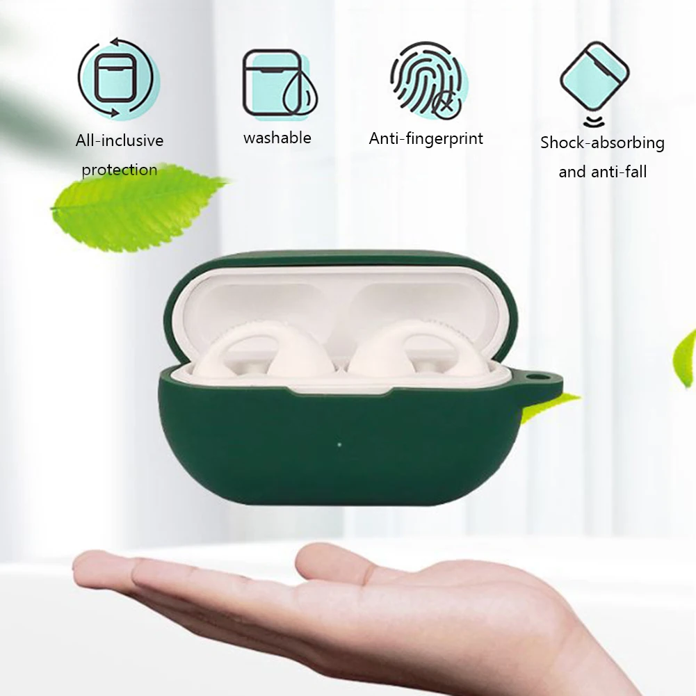 Silicone capa protetora para sony ambie AM-TW01 fone de ouvido capa protetora caixa de carregamento capa para sony ambie silicone caso escudo