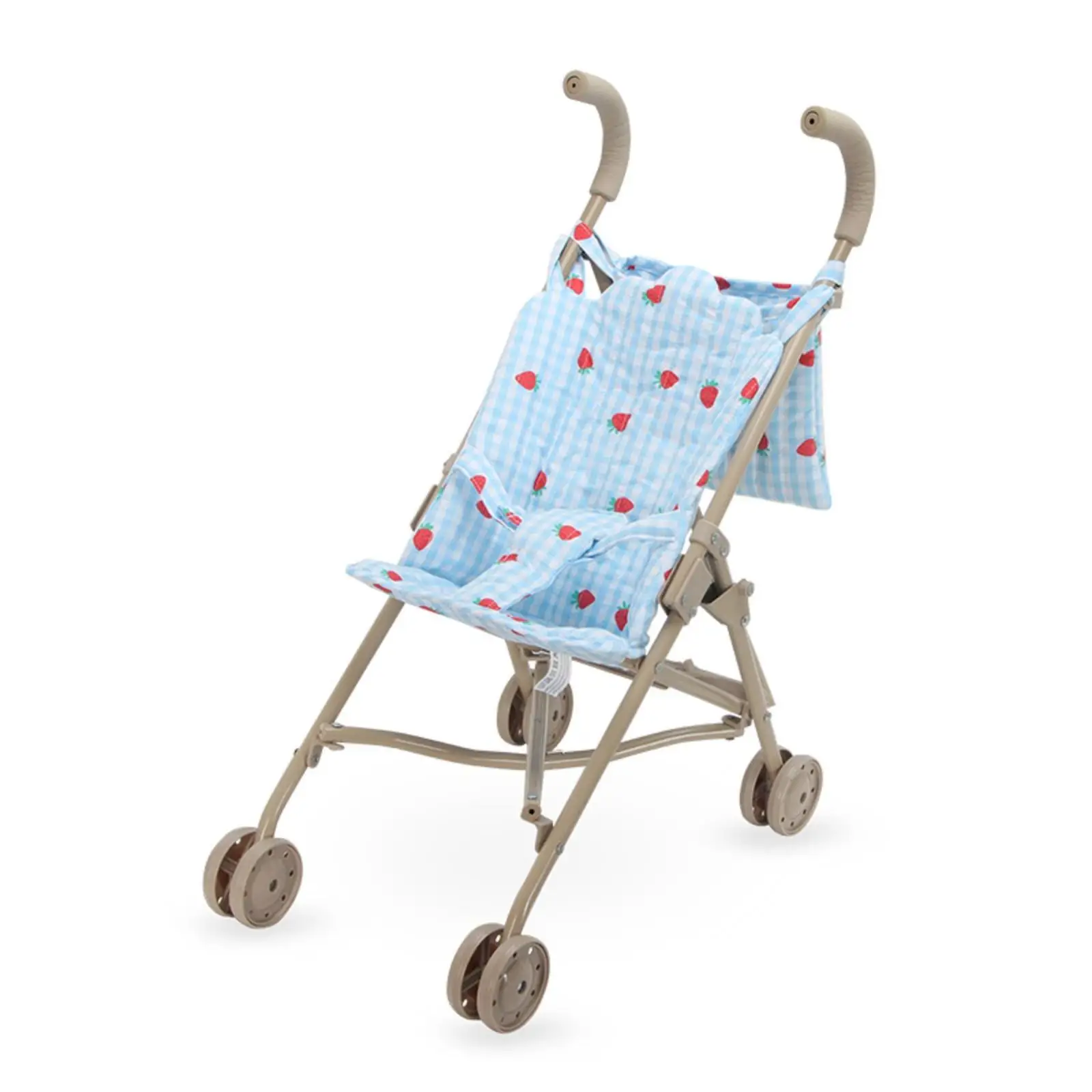 poussette-jouet-pliable-et-legere--poignees-courbees-rembourrees-poussette-jouet-a-motif-de-fraises-pour-l'interaction-parent-enfant