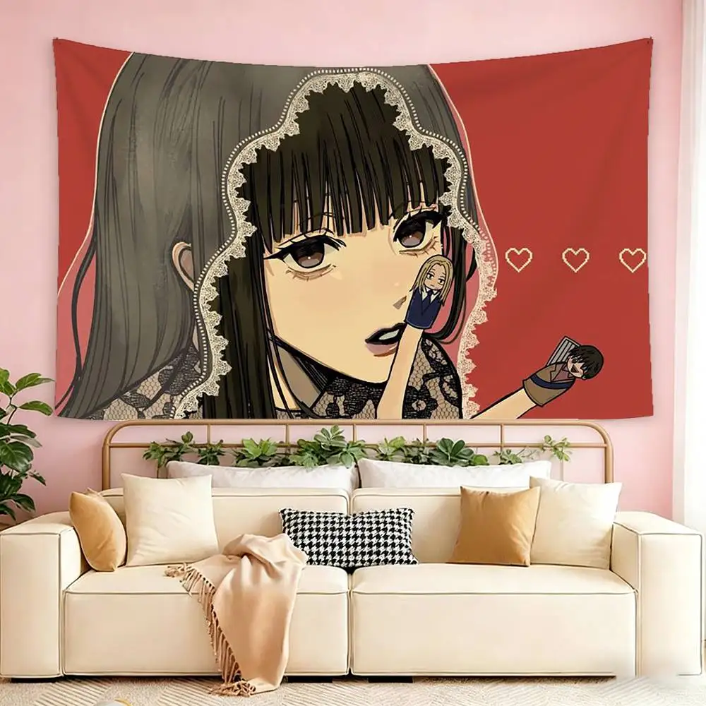 O-Osaragi S-Sakamoto Days  Flags Wall Hanging Tapestry Outdoor Garage Room Decorative flag Background Blanket