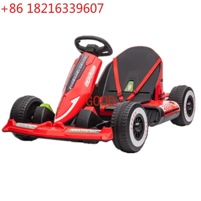 

TAOFour-wheel remote control car, children's retractable stroller, baby toy car