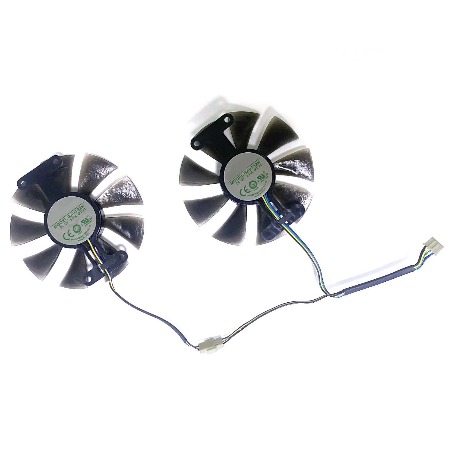 DIY 87MM 4PIN Cooling Fan GA91S2H GTX980 GPU FAN For Zotac Geforce GTX 960 Amp 980Ti GTX950 Amp 2Gb Graphics graphics card Fans