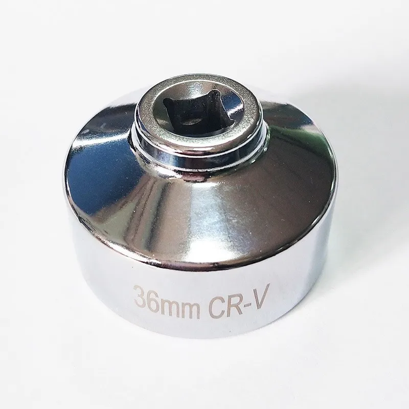 36mm Oil Filter Wrench 36mm Low Profile Socket Tool to Remove Cartridge Style Housing Canister Cap Oil Filter Wrench
