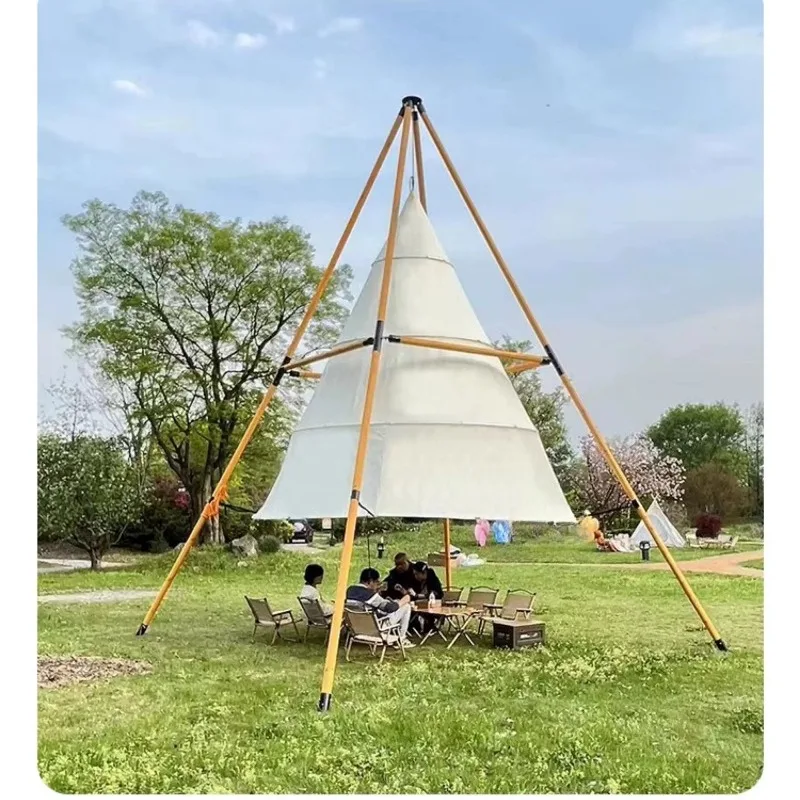 Outdoor Lantern Tent Bamboo Cone Lantern Tent Restaurant Bar Camp Oxford Canopy