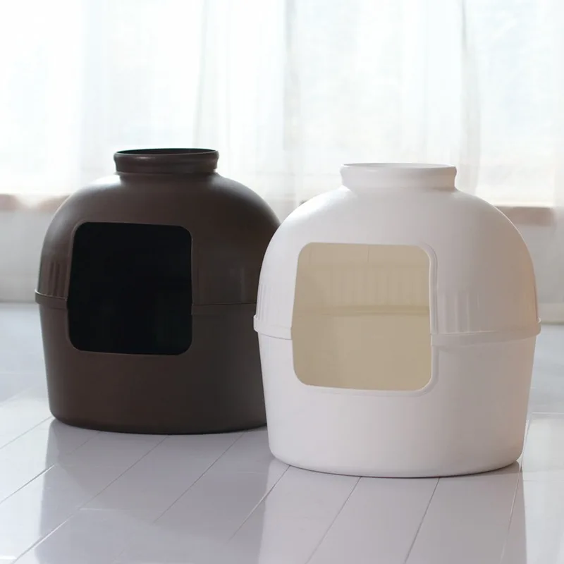 بيت وفيلا للقطط قابلة للفك، تصميم نباتات خضراء مغلقة، بلاستيك عالمي، 4 مواسم، شرفة مناسبة