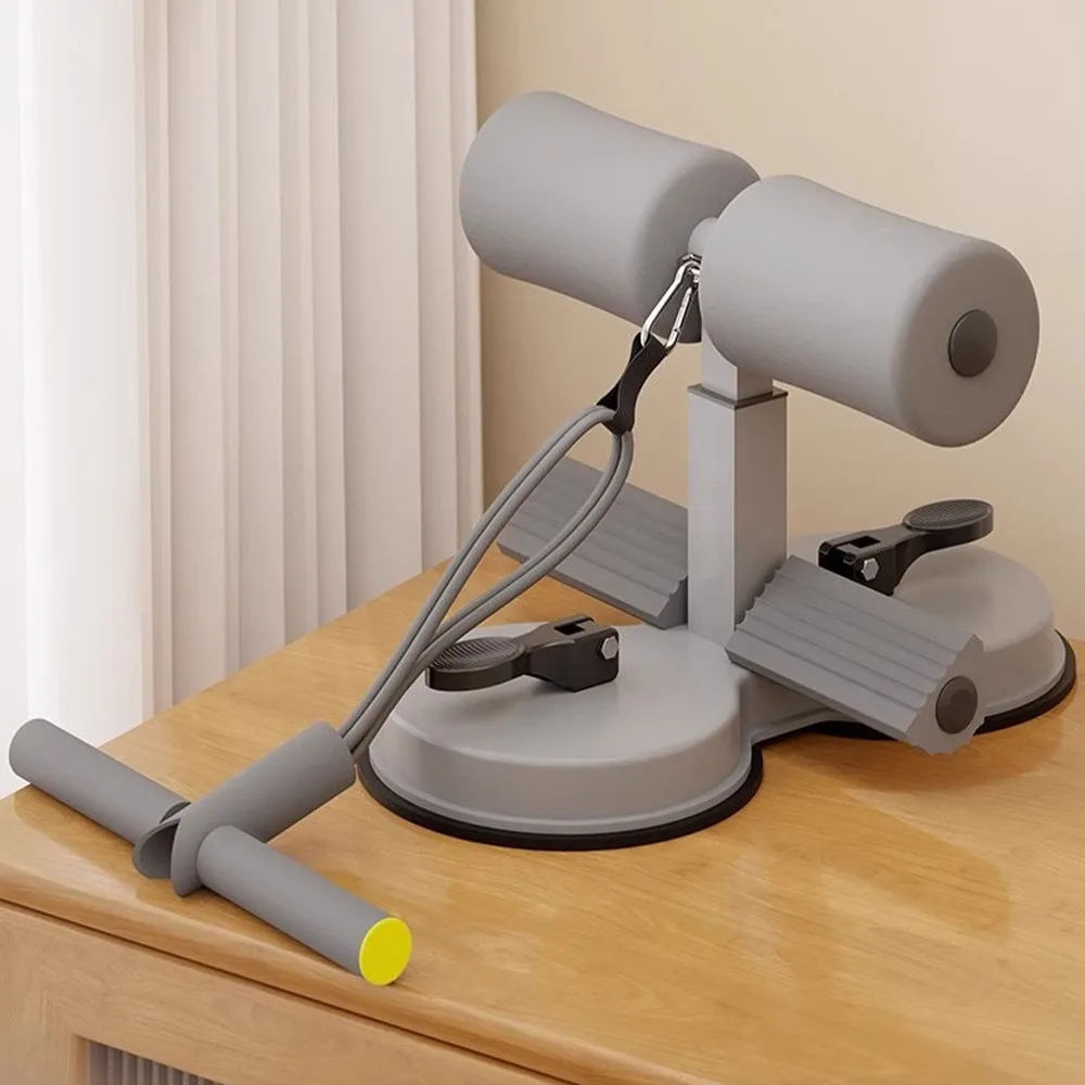 Equipamento de Fitness Abdominal com Ventosa Dupla, Multifuncional para Fortalecimento do Core em Casa