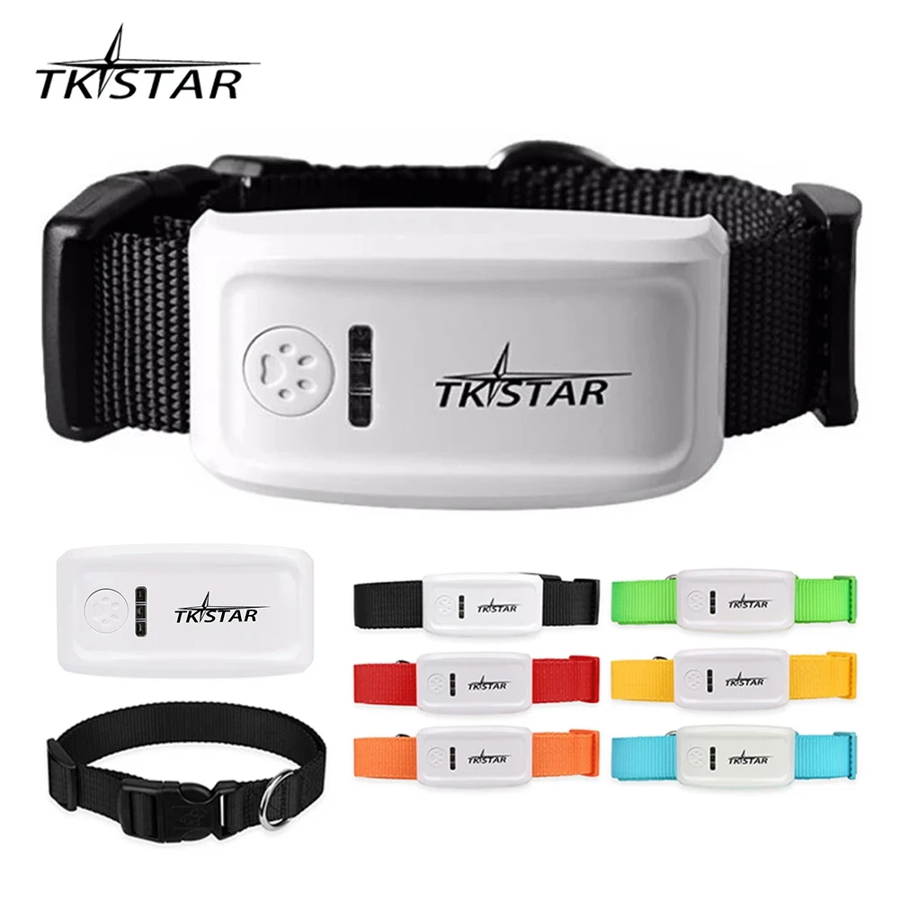

GPS-трекер для животных 2G TKSTAR TK909, водонепроницаемый, с геозонами, Google Maps, для кошек и собак, ошейник, GPRS-локатор, дистанционное управление, БЕСПЛАТНЫЙ веб-приложение