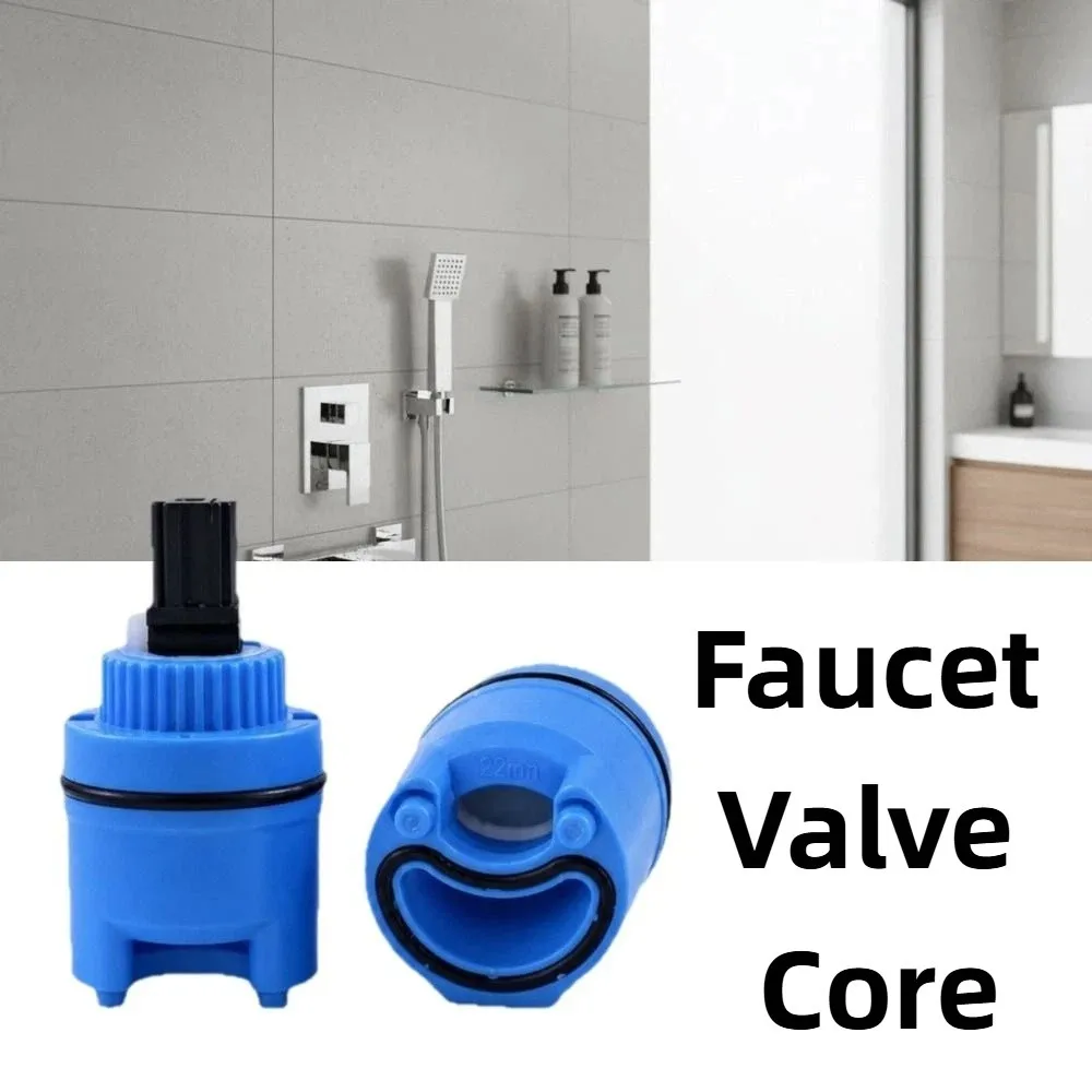 22mm Size Faucet Valve Core Watersaving Leak Proof Faucet Cartridge Hot/Cold Water Mixed Shower Switch Kitchen Taps