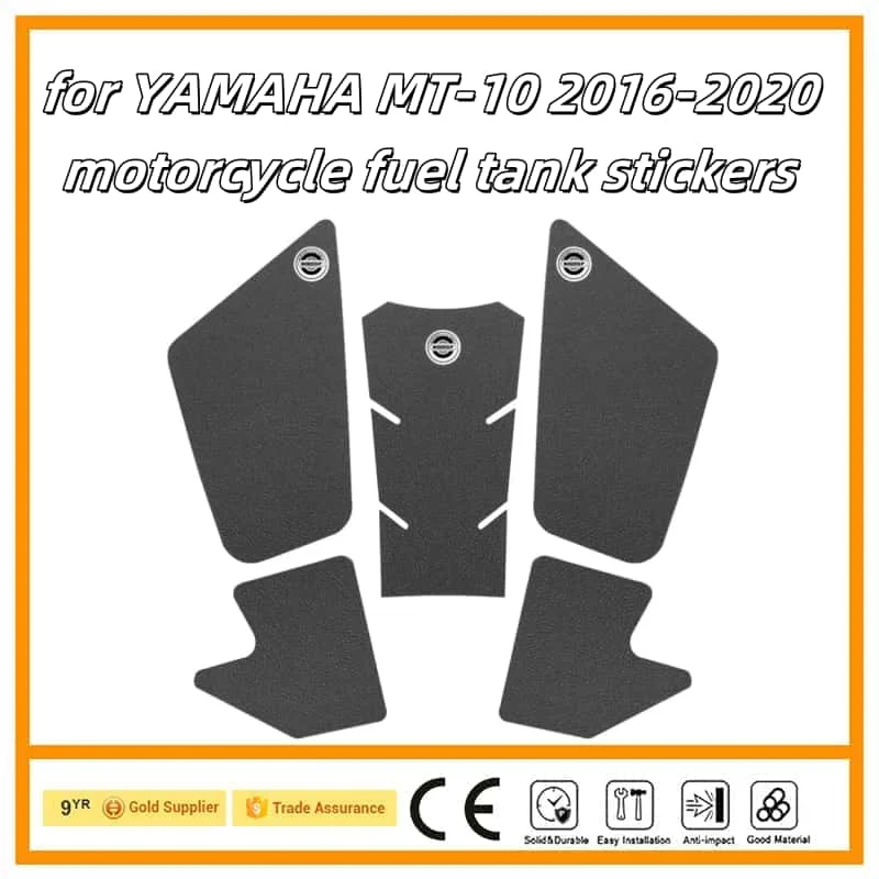 

Motorcycle Sticker Tank Non Slip Tank Traction Side Pad Protective Decal for YAMAHA MT-10 2016-2020