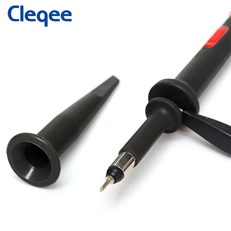 Cleqee P7200 200Mhz Safety BNC Oscilloscope Probe X1/X10 Switchable Attenuation Protective Cap Adjustment Capacitance Probes