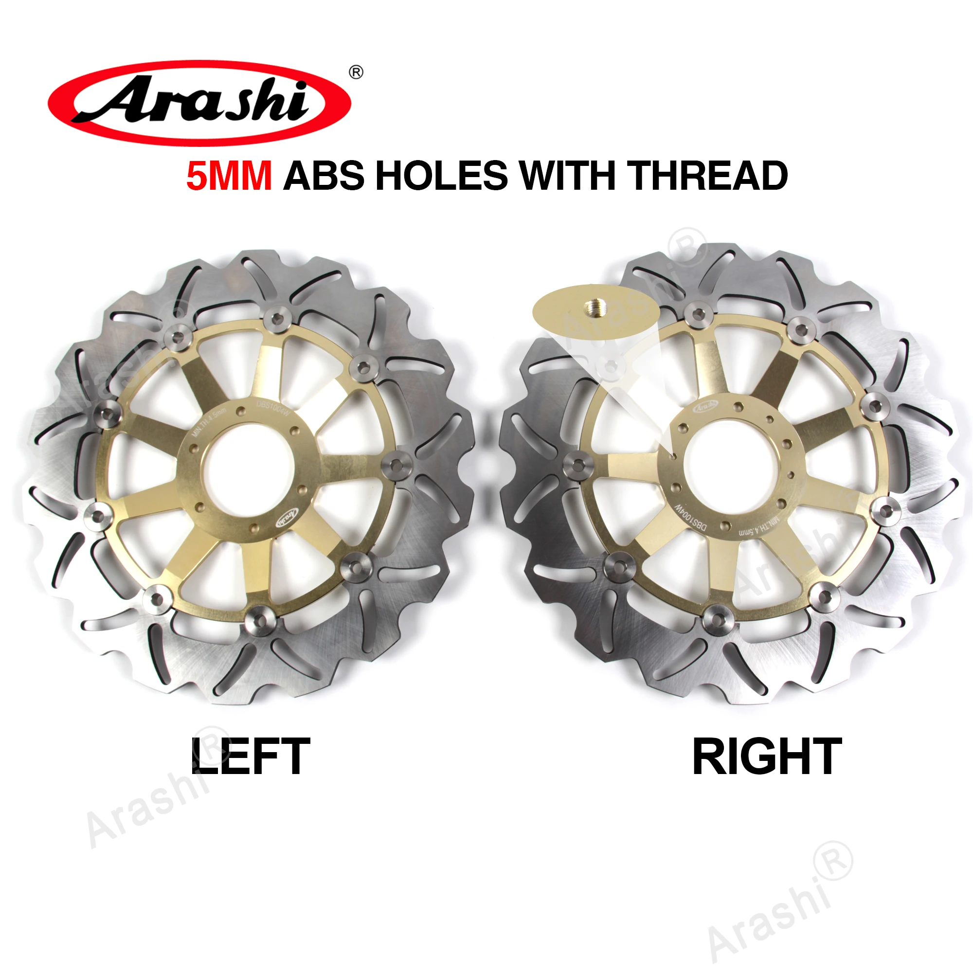 Arashi Voor HONDA XLV VARADERO ABS 1000 2004-2011 CNC Drijvende Remschijf Remschijven Voor Achter XLV1000 2005 2006 2007 2008