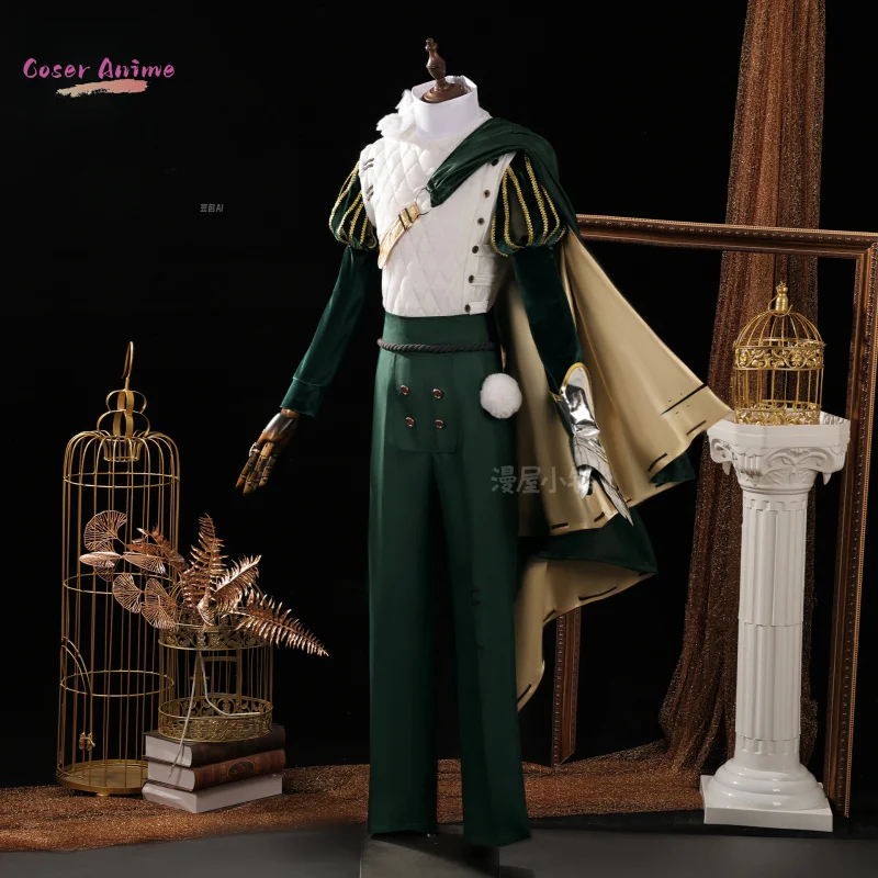 아이덴티티 V 나이트 코스프레 의상 유니폼 Richard Sterling Glasses Roy Ramit 할로윈 파티 여성용 남성용 카니발 Cos Prop