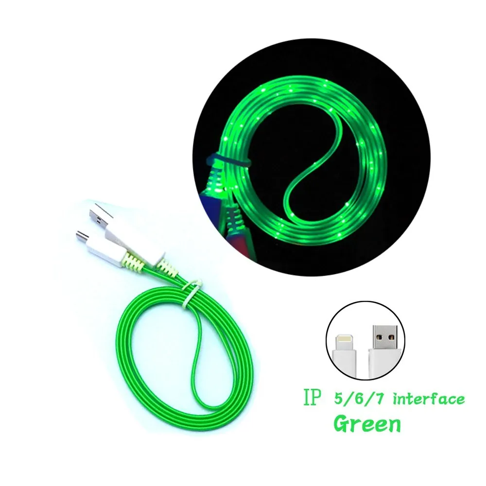 Creative Intelligent Universal LED Lighting Phone Charging USB Cable