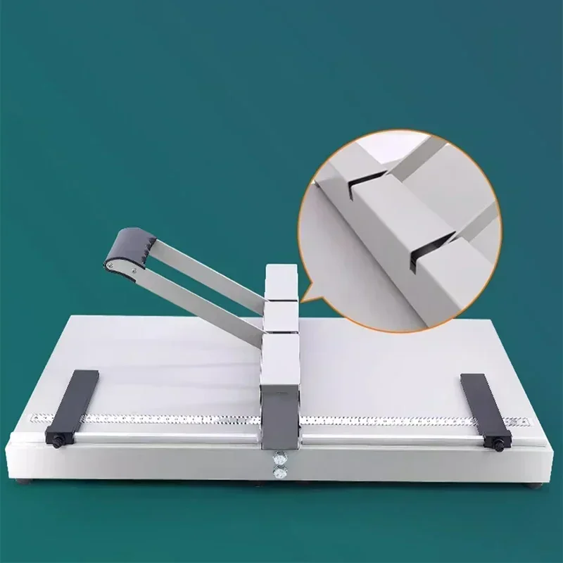C350 Rillmaschine, manuelle kleine Falzmaschine, Rillmaschine, feste Linie, einfache Origami-Faltung
