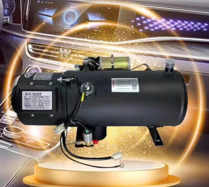 Truck Car Parking Fuel Heater 10KW 12V 24V Water Heating Engine Preheating Boiler Portable Parking Heater for Vehicles