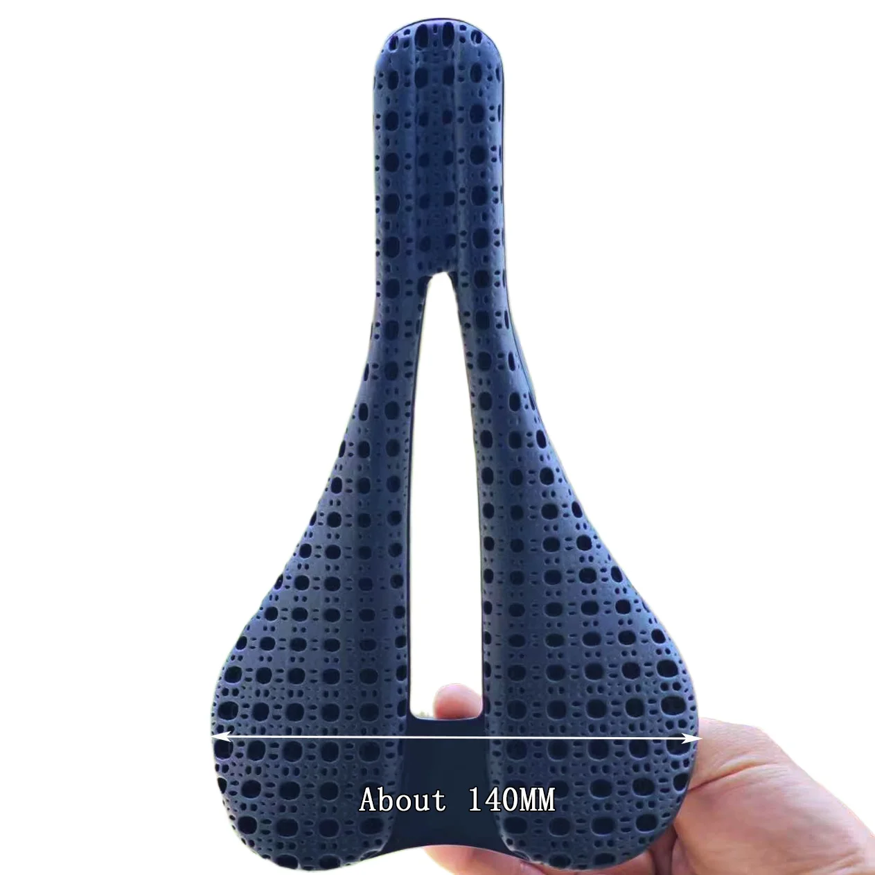 

NEW 3D Printing Carbon Road Saddle UltraLight Ventilation Unisex Adults Bicycle Cushion