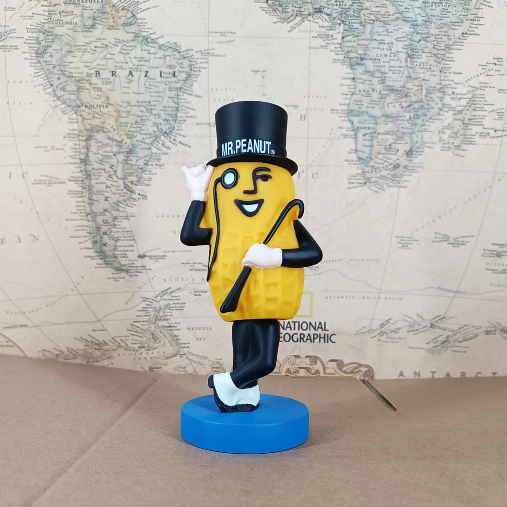 Original Collect Game Movie Anime Classic Cartoon Image Wacky Wobbler Planter Mr. Peanut Bobble Head Figure Model Toys Gift