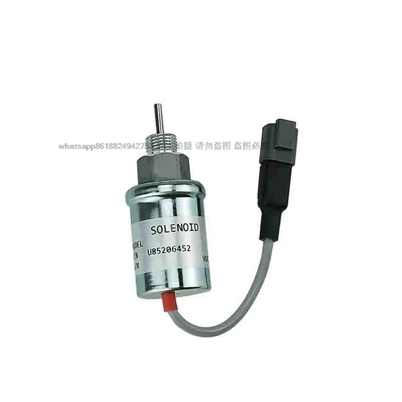 U U.S. 85206451   Solenoide de parada de 12 V para Perkins 402D 403D 404D 404C 403C U 85206452 ,U 85206450 , 185206452 , 185206450 , 185206192