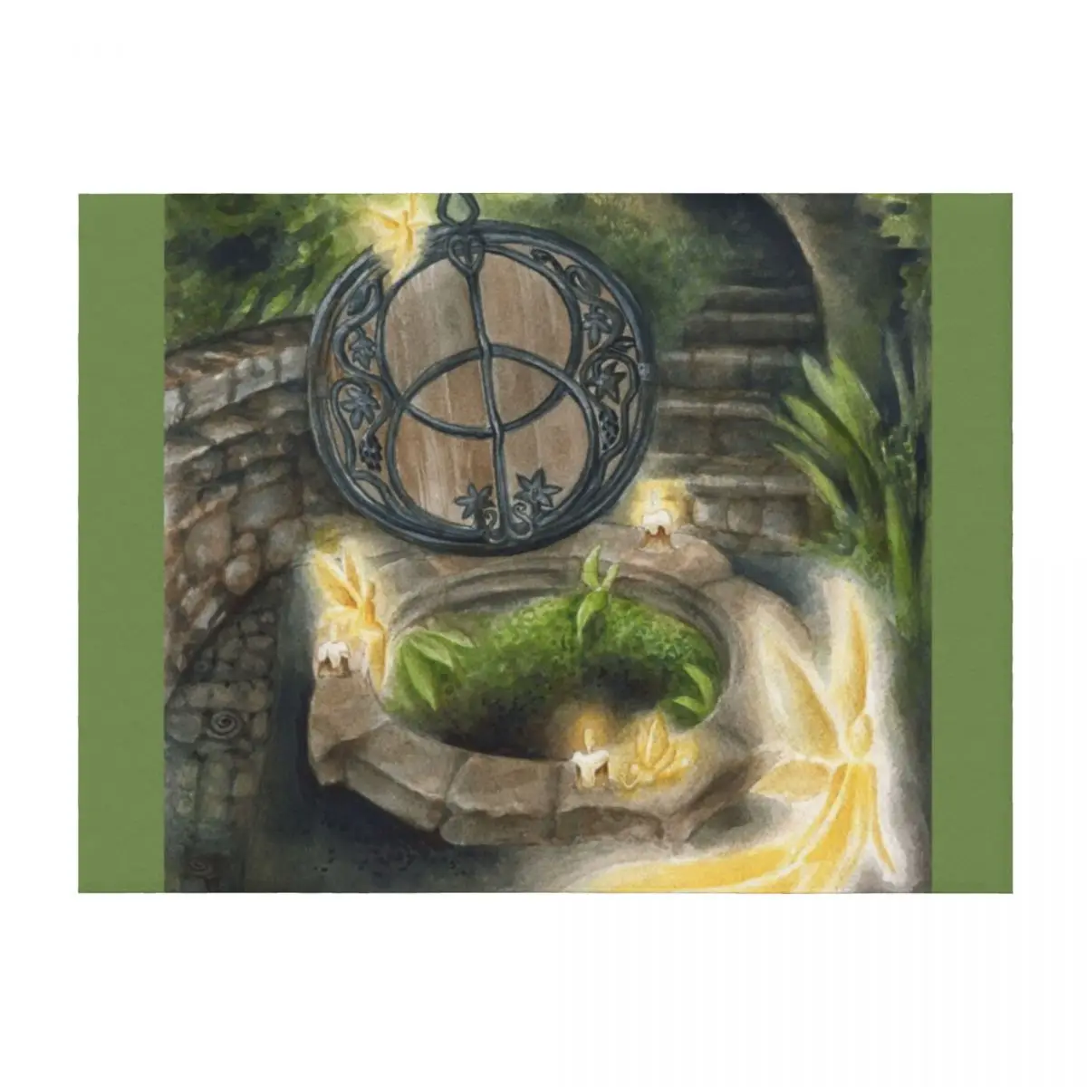 

Once Upon A Full Moon Throw Blanket halloween Decoratives Travel Blankets For Bed Blankets