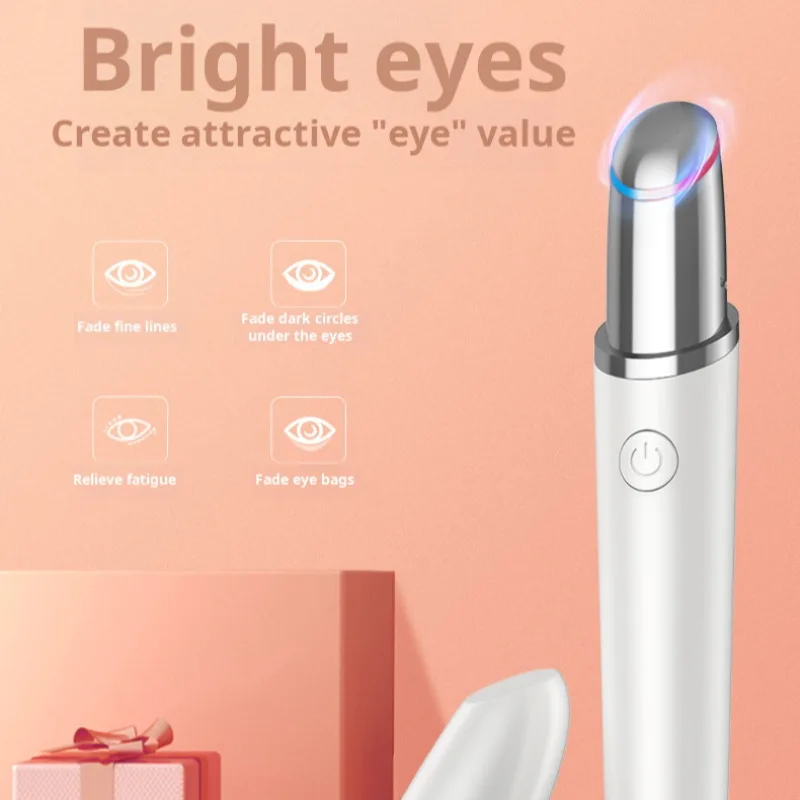 Electric eye beauty Instrument to reduce eye wrinkles red and blue light care eye cream Vibration massage Introduction device