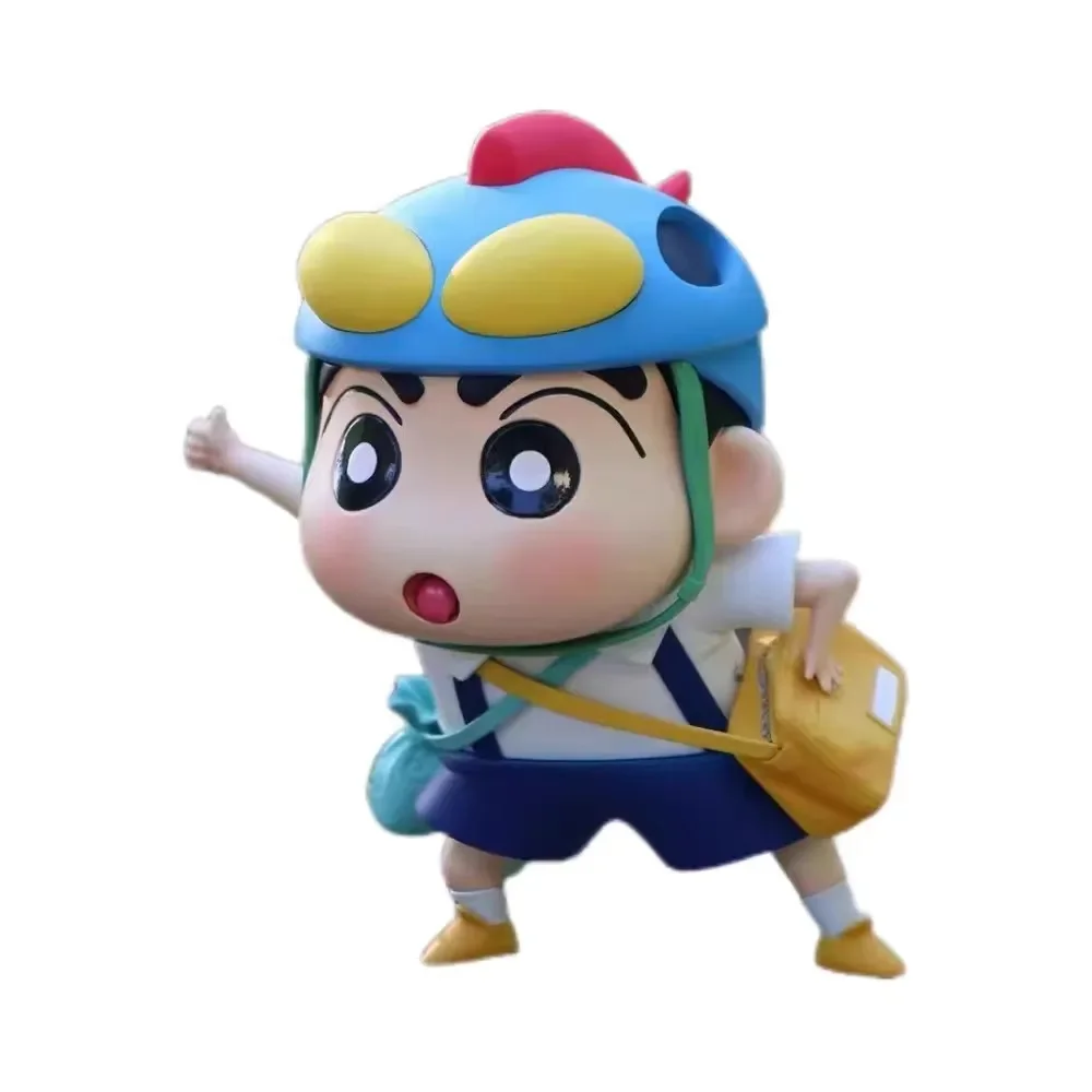 Crayon Shin-Chan Anime Figures The South Figurine Nowarashnnosuke Cos Action Kamen Pvc Oranment Collection Gifts Gift For Kids