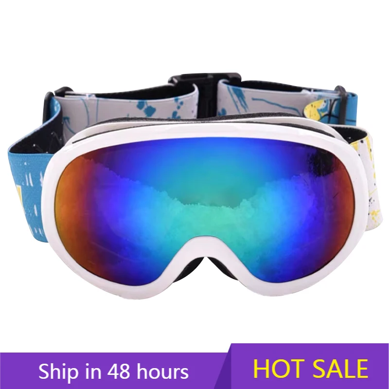 

Горнолыжные очки POWER LEAP для детей, настраиваемые на заводе, для быстрых видов спорта на снегу и сноуборда, с антизапотевающей тороидальной линзой, в продаже