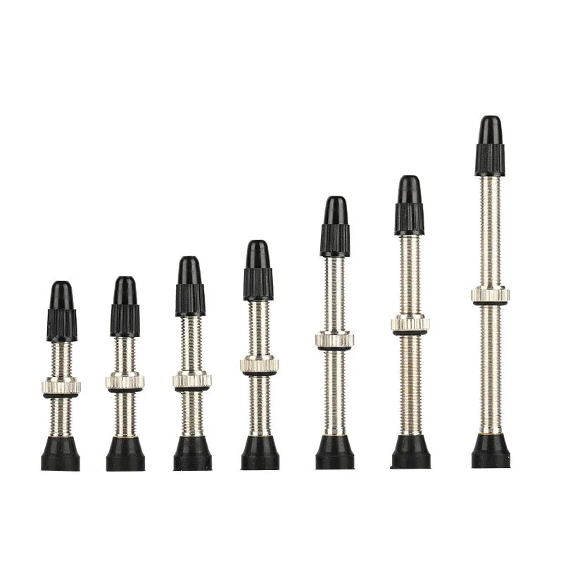 AliExpress 1pcs Bicycle Tubeless Valve Pure Copper Presta Valve Mountain Bike Tubeless Valve 40/44/48/60mm Length