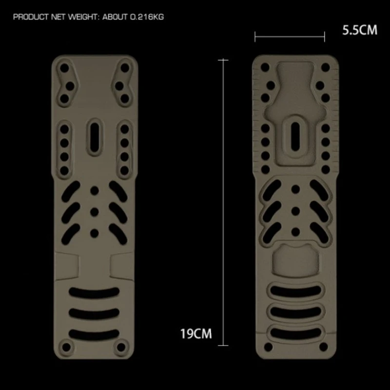 Adaptador de funda pistola modular 2.0 con placa expansión QLS19/22 - imagen 2