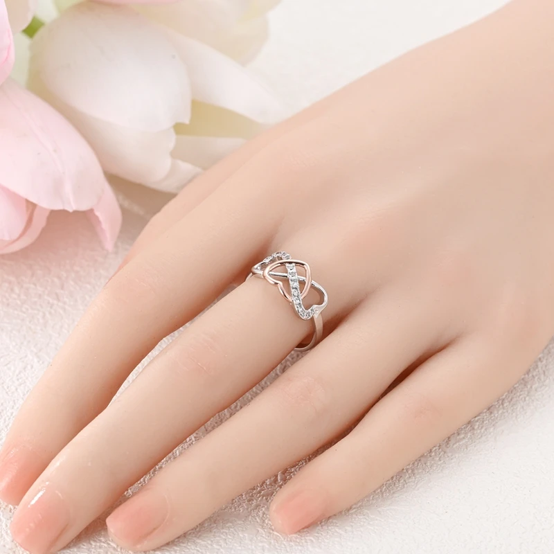 هدية عيد الحب للسيدات خواتم حب لا نهاية لها مجوهرات الذكرى السنوية وأعياد الميلاد هدايا عصرية للفتيات الأم والزوجة