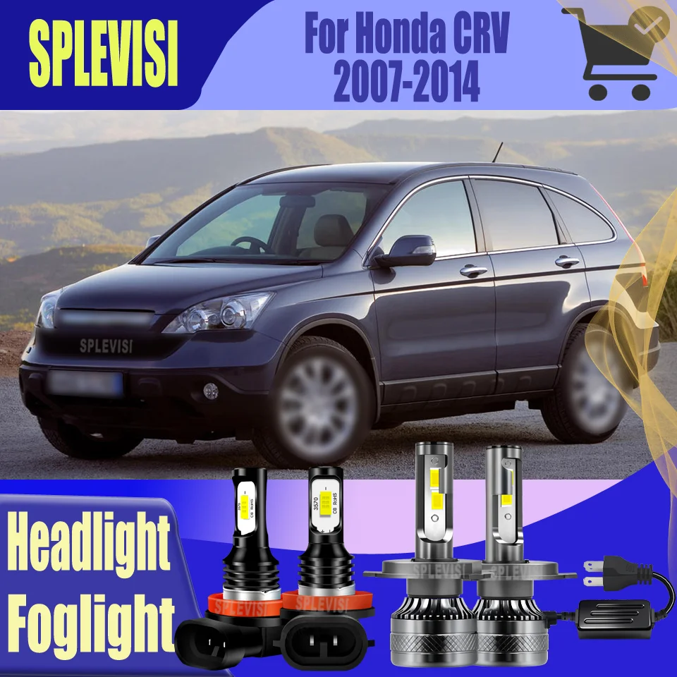 

LED Headlight Fog Lamp Ensure driving safety at night Auto Accessories For Honda CRV 2007 2008 2009 2010 2011 2012 2013 2014
