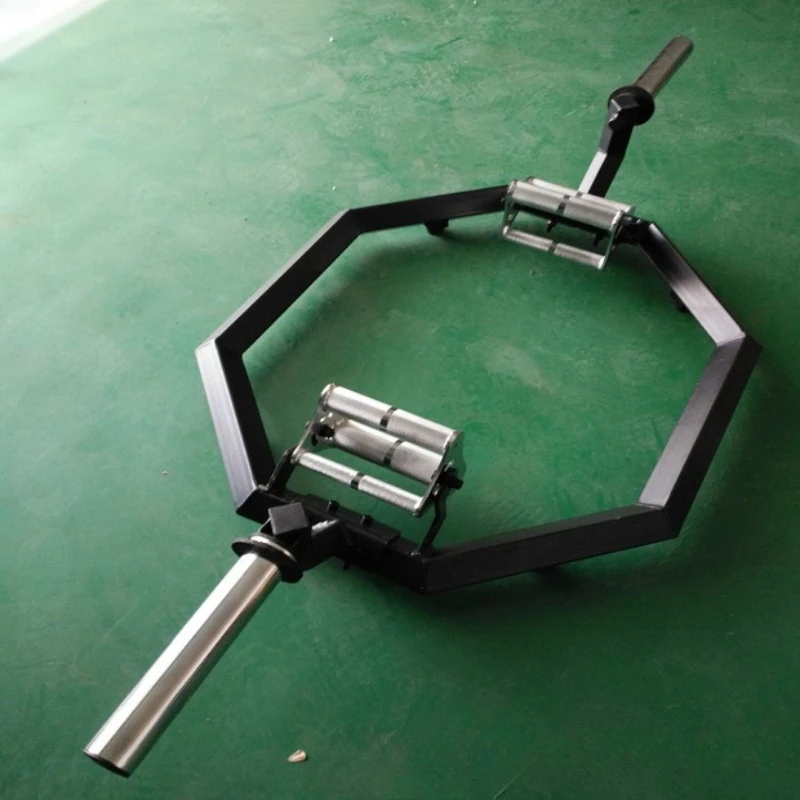 Crossmax معدات رياضية الحديد رفع الأثقال عرافة بار الصالة الرياضية اللياقة البدنية رفع الأثقال عرافة فخ بار Deadlift بار جديد #4