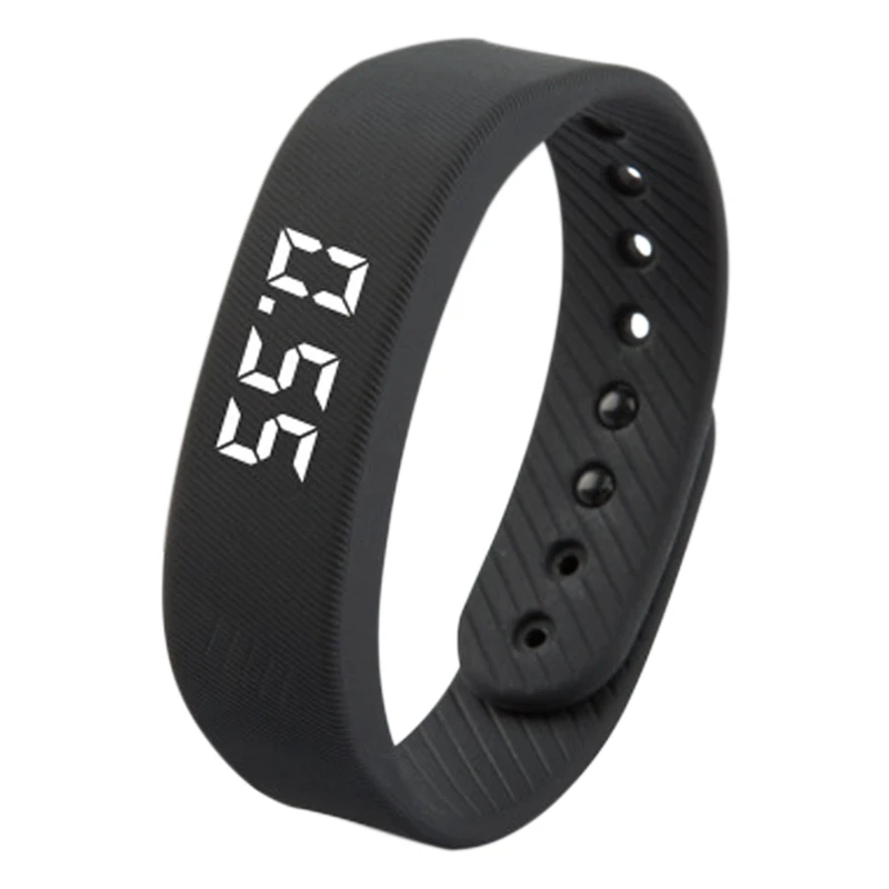 AABFK T5 Sports Smart Bracelet Multifunctional Waterproof Student Bracelet Men and Women LED Electronic Bracelet