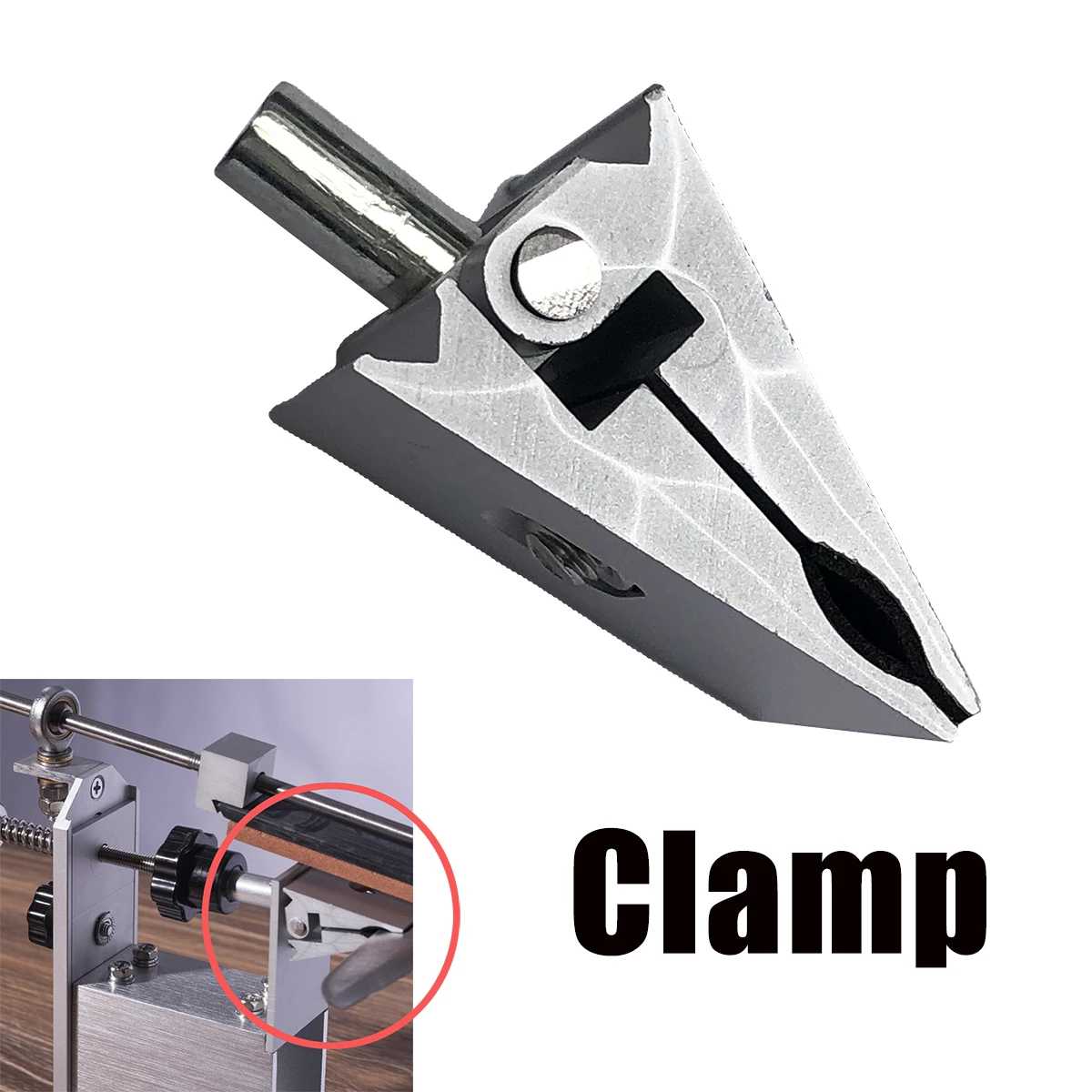 Knife Clamp Blade Holder Sharpening System Sharpening Tool Add-on Clip for KME Sharpener System Accessory