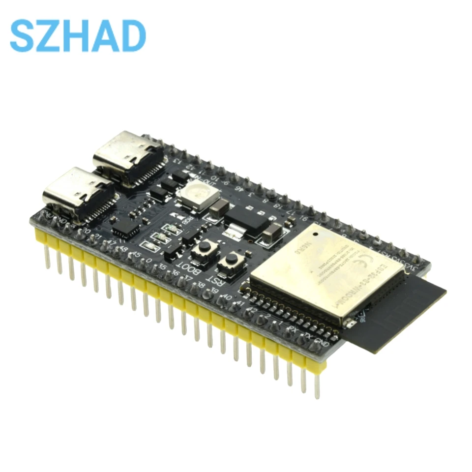 ESP32-S3 Development Board 2.4G Wifi Module for Arduino ESP IDF ESP32-S3-WROOM-1 N8R2 N16R8 44Pin Type-C 8M PSRAM ESP32 S3