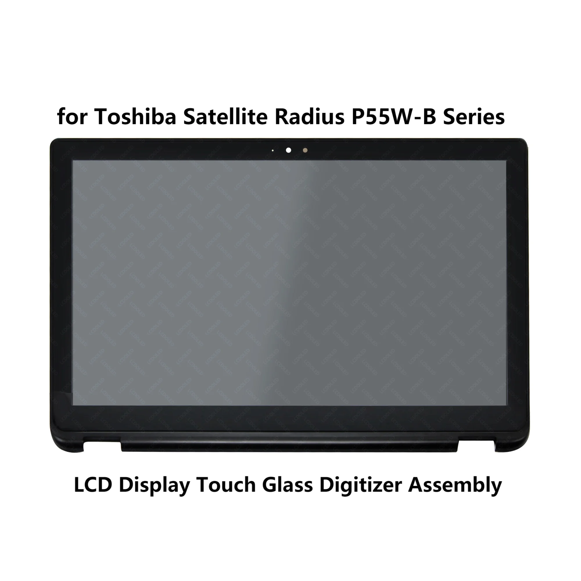 Imagem -02 - Lcd Touch Screen com Moldura para Raio de Satélite Toshiba P55w5224 P55w-5318 P55w-b5220 P55w-b5112