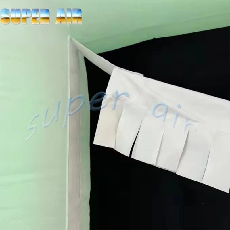 Nadmuchiwany łuk oświetleniowy w kształcie palmy kokosowej z dmuchawą na sprzedaż.