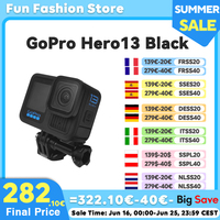 GoPro Hero13 Black Sports Camera Waterproof and Anti Shake Cycling 5.3K Video Live Sports Camera Go Pro Hero 13